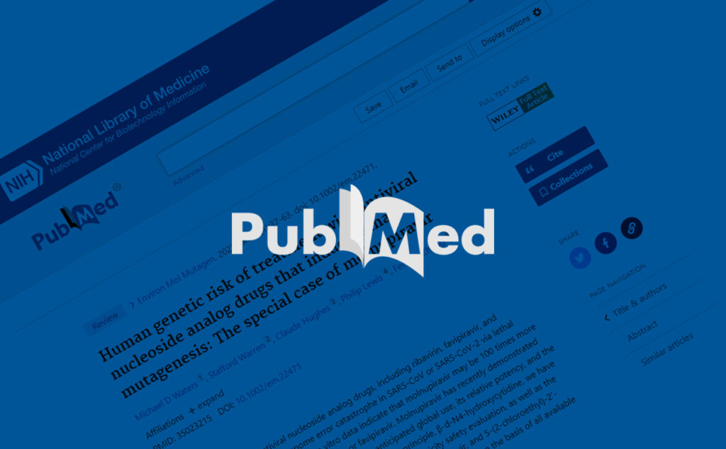 Human genetic risk of treatment with antiviral nucleoside analog drugs that induce lethal mutagenesis: The special case of molnupiravir